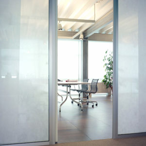 Frosted glass manifestation