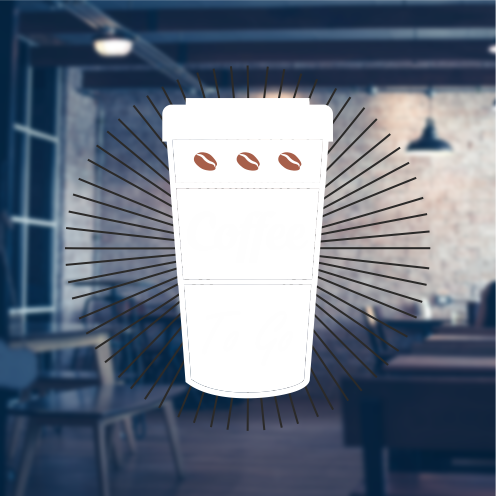 Coffee To Go Sticker