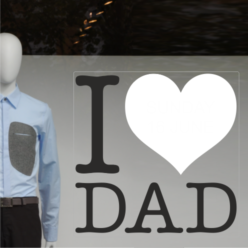 Love Father's Day Sticker