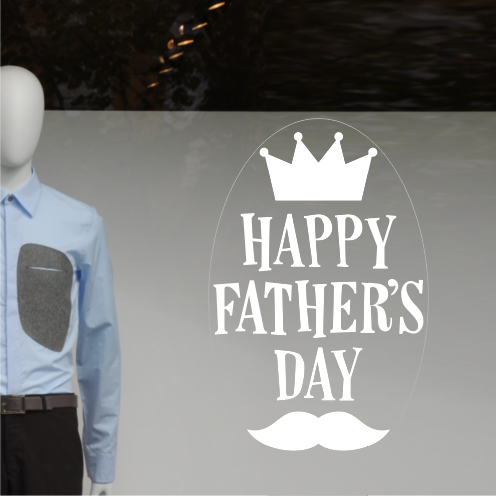 King Father's Day Sticker