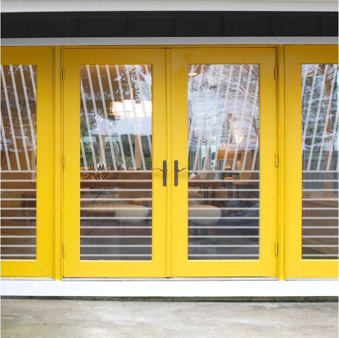 Bird Strike Etch Effect Glass Strips