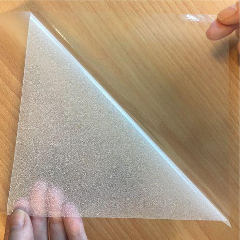 Temporary Glass Frosting Film