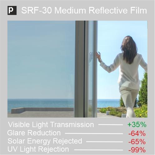 SRF 30 Medium Reflective Window Film