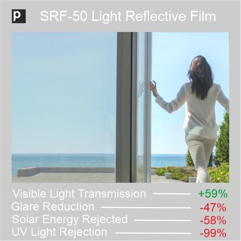 SRF 50 Low Reflective Window Film