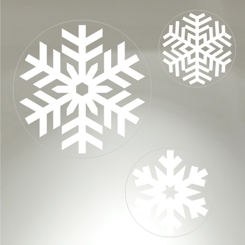 Classic Snowflakes Sticker Sheets