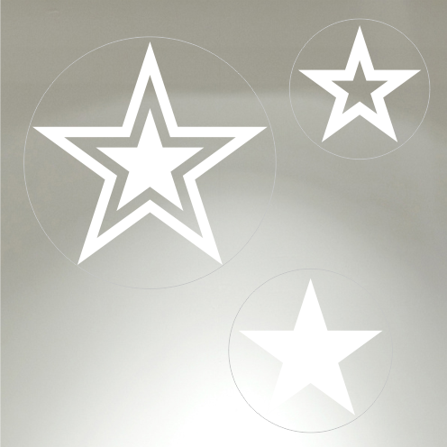 Classic Star Sticker Sheets
