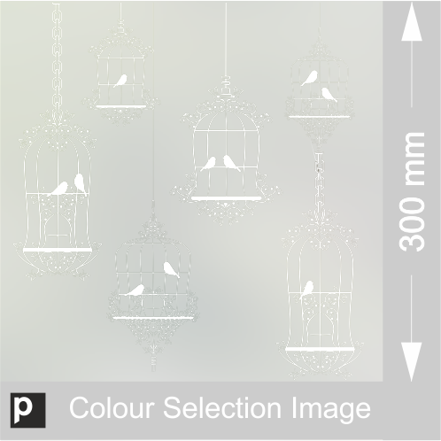 Quilled Hanging Bird Cage Template- Template