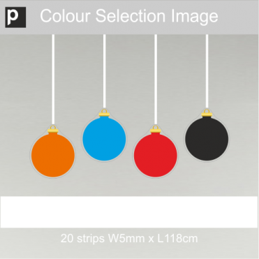 Coloured Ribbons For Jazzy Baubles