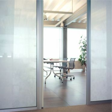 Opal Frost Glass Partition Film