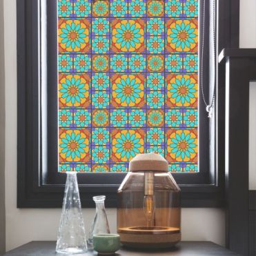 Fez Stained Glass Effect Window Film