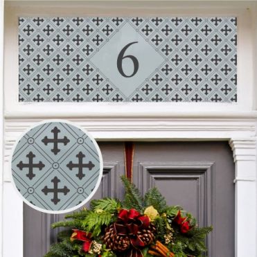 Traditional House Number Decals
