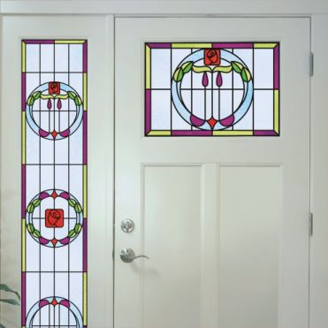 Stained Glass Window Film Stained Glass Windows Purlfrost