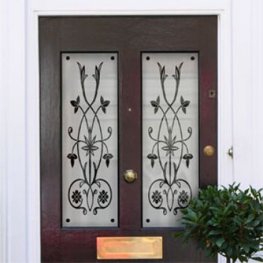 Nancy Victorian Frosted Door Pattern