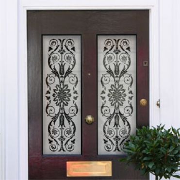 Ella Victorian Frosted Door Pattern