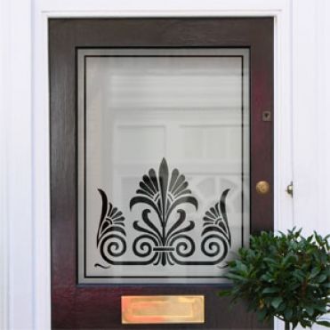 Edna Victorian Frosted Door Pattern