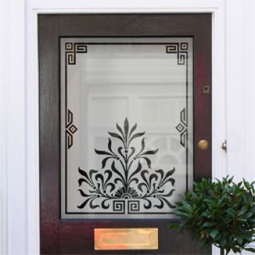 Mercy Victorian Frosted Door Pattern
