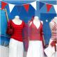 Red White And Blue Bunting thumbnail 1