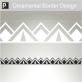 Lamia Ornamental Border Sticker thumbnail 1