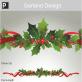 Holly Christmas Garland thumbnail 2