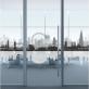 London Skyline Glass Partition Film thumbnail 1