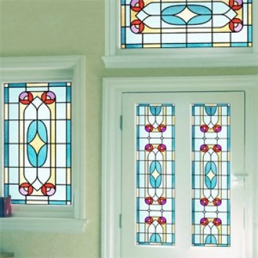 Victorian Window Film Victorian Frosted Window Film Purlfrost Custom made stained glass windows are quite expensive. victorian frosted window film